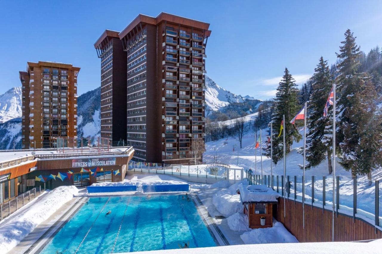 Appartement Avec Balcon Au Pied Des Pistes De Ski Villarembert Εξωτερικό φωτογραφία